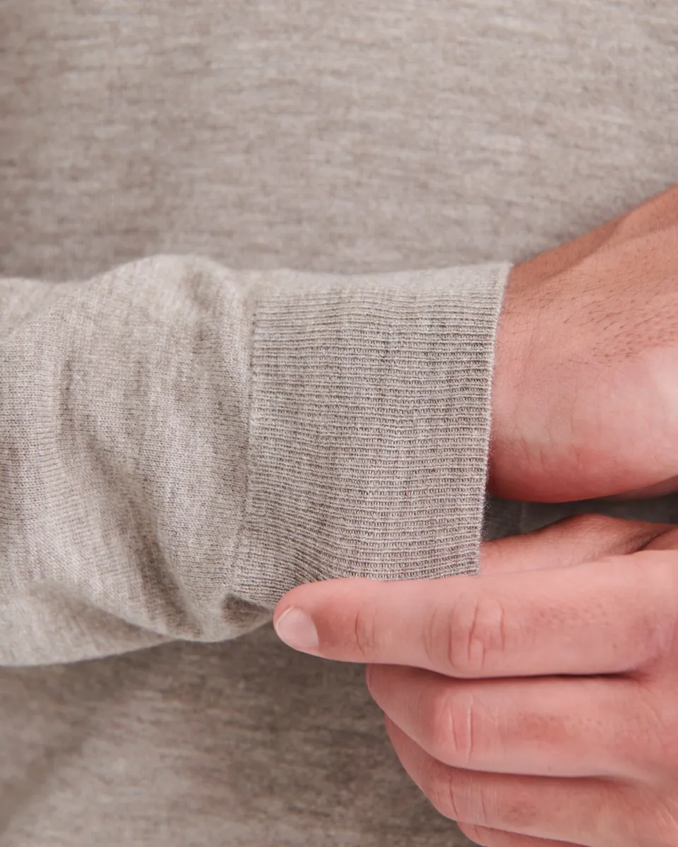 Super Fine Cashmere Long Sleeve V-Neck 7