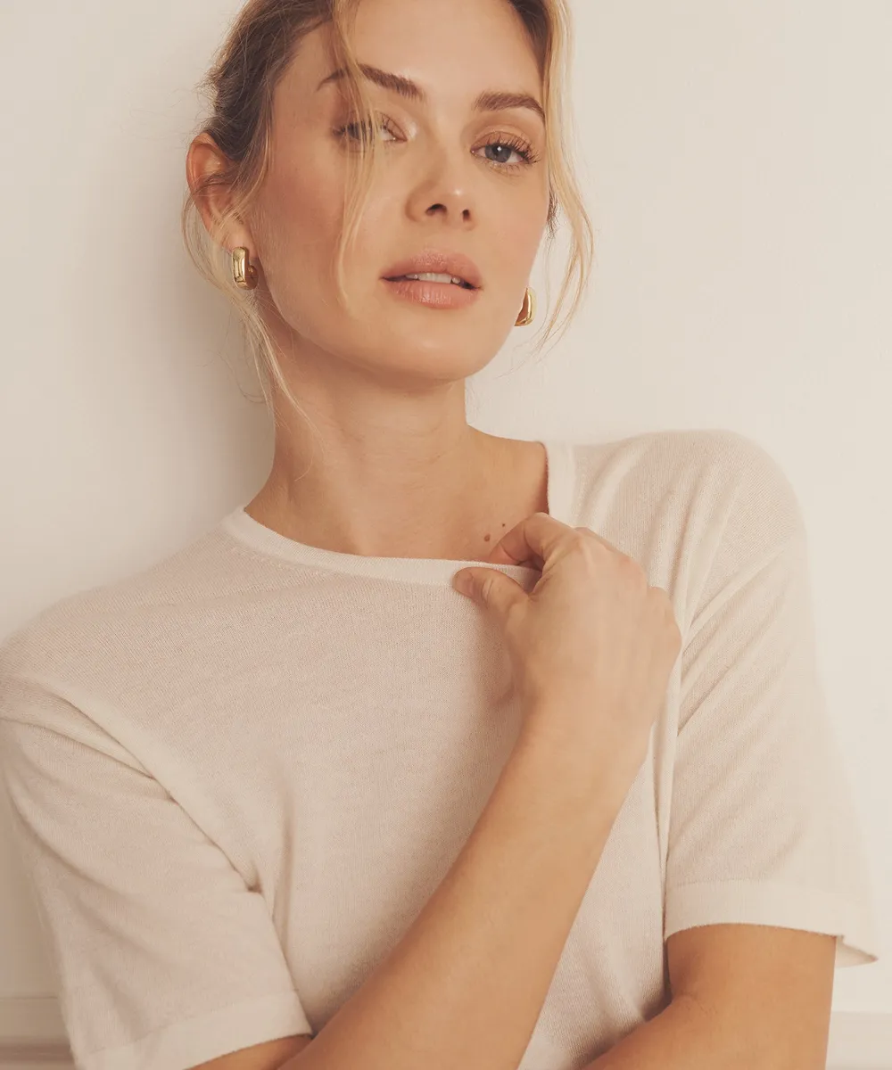Super Fine Cashmere T-Shirt 15