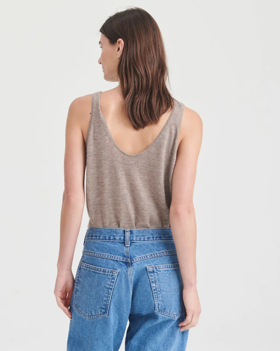 Super Fine Cashmere Tank 7