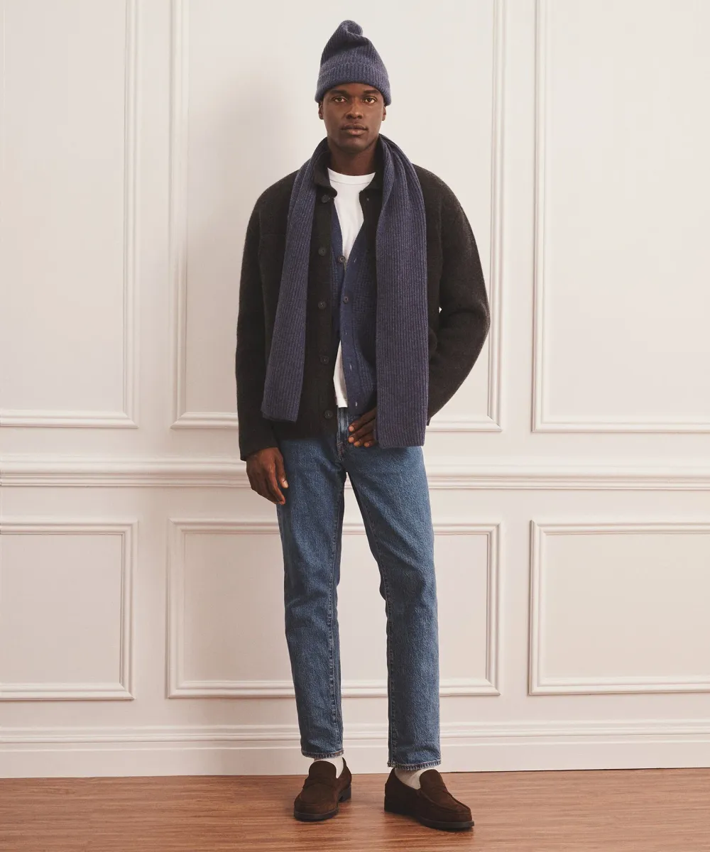 Super Luxe Cashmere Double Faced Utility Jacket 11