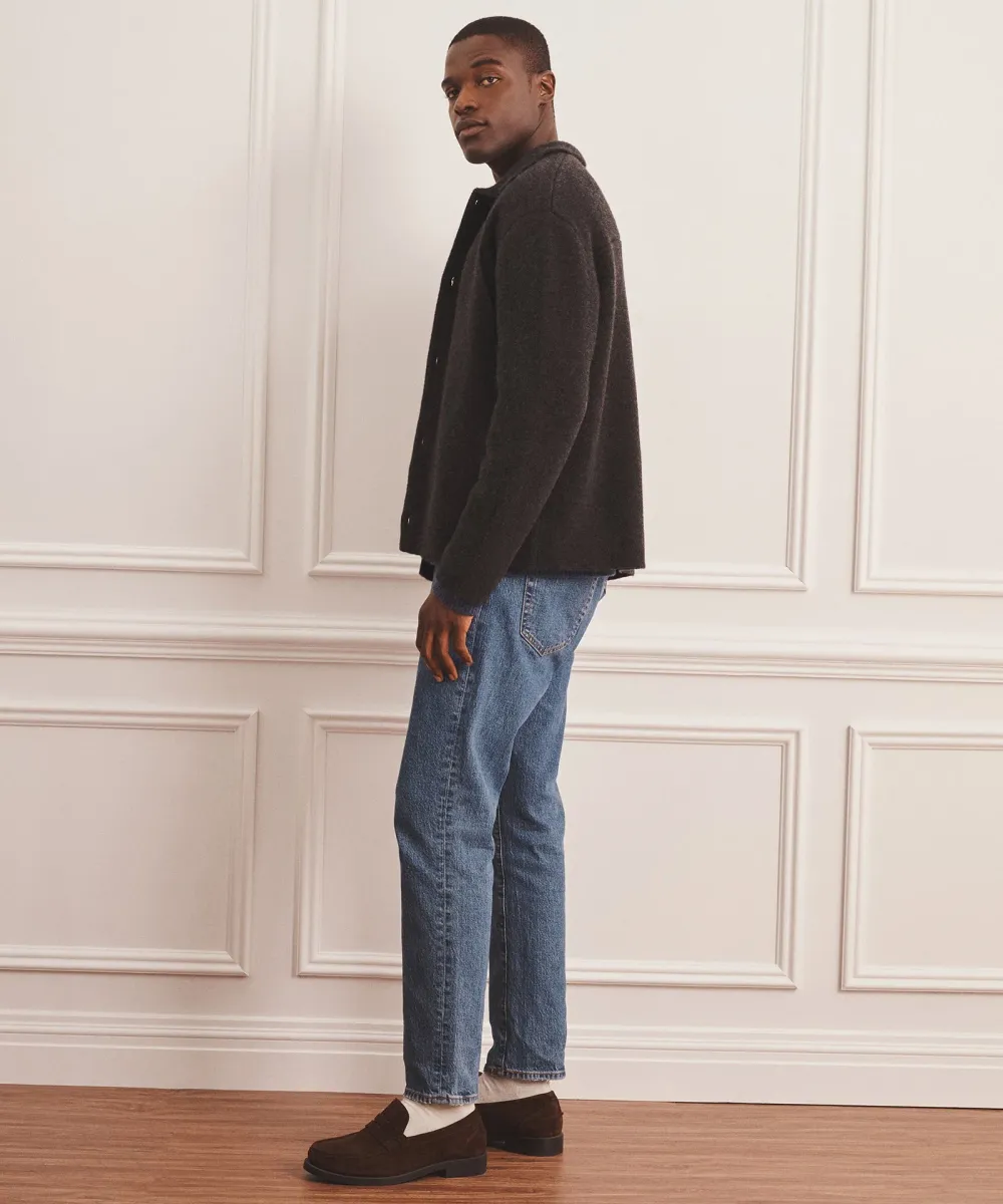 Super Luxe Cashmere Double Faced Utility Jacket 10