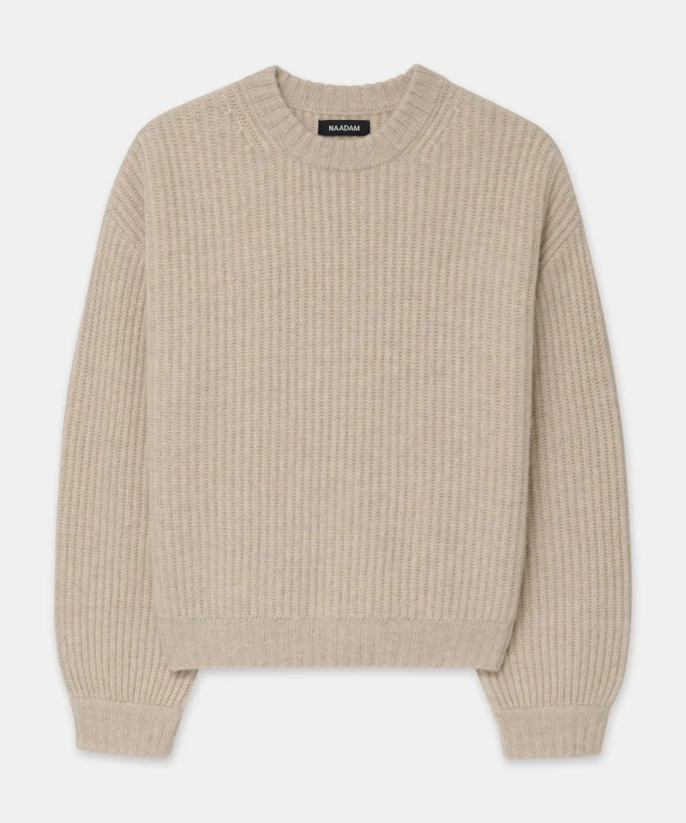 Super Luxe Cashmere Fisherman Sweater 31