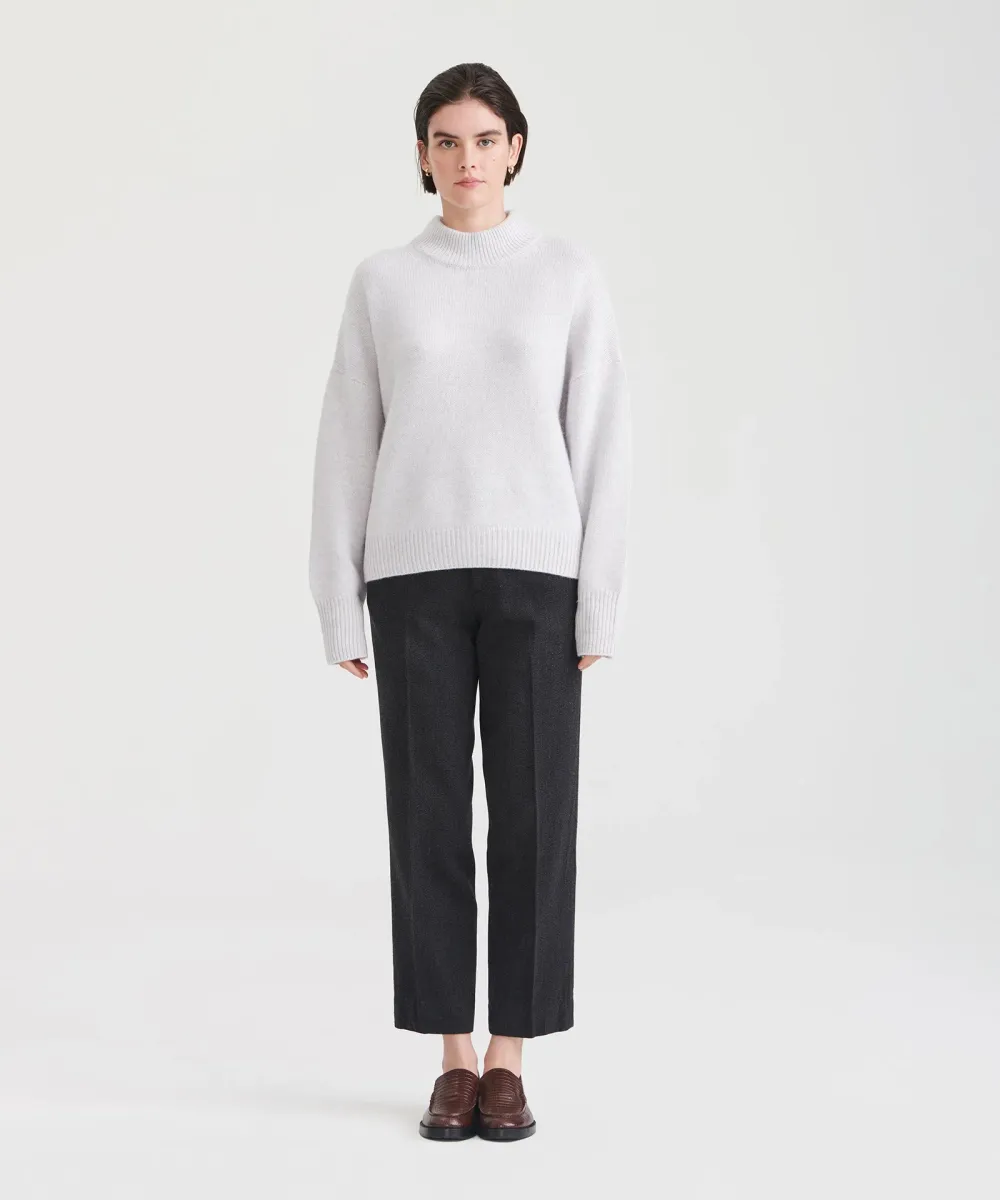 Super Luxe Cashmere Mockneck Sweater 27