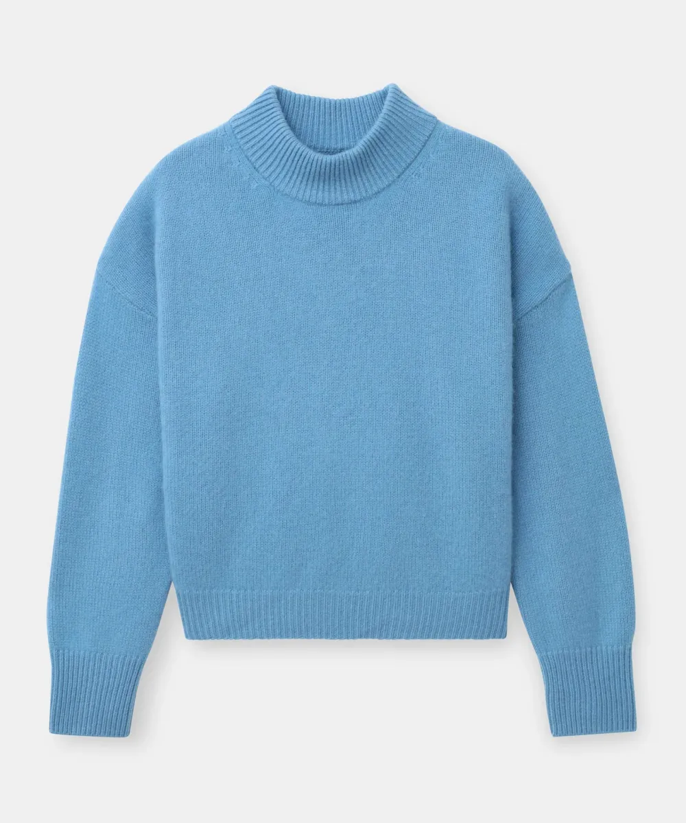 Super Luxe Cashmere Mockneck Sweater 37