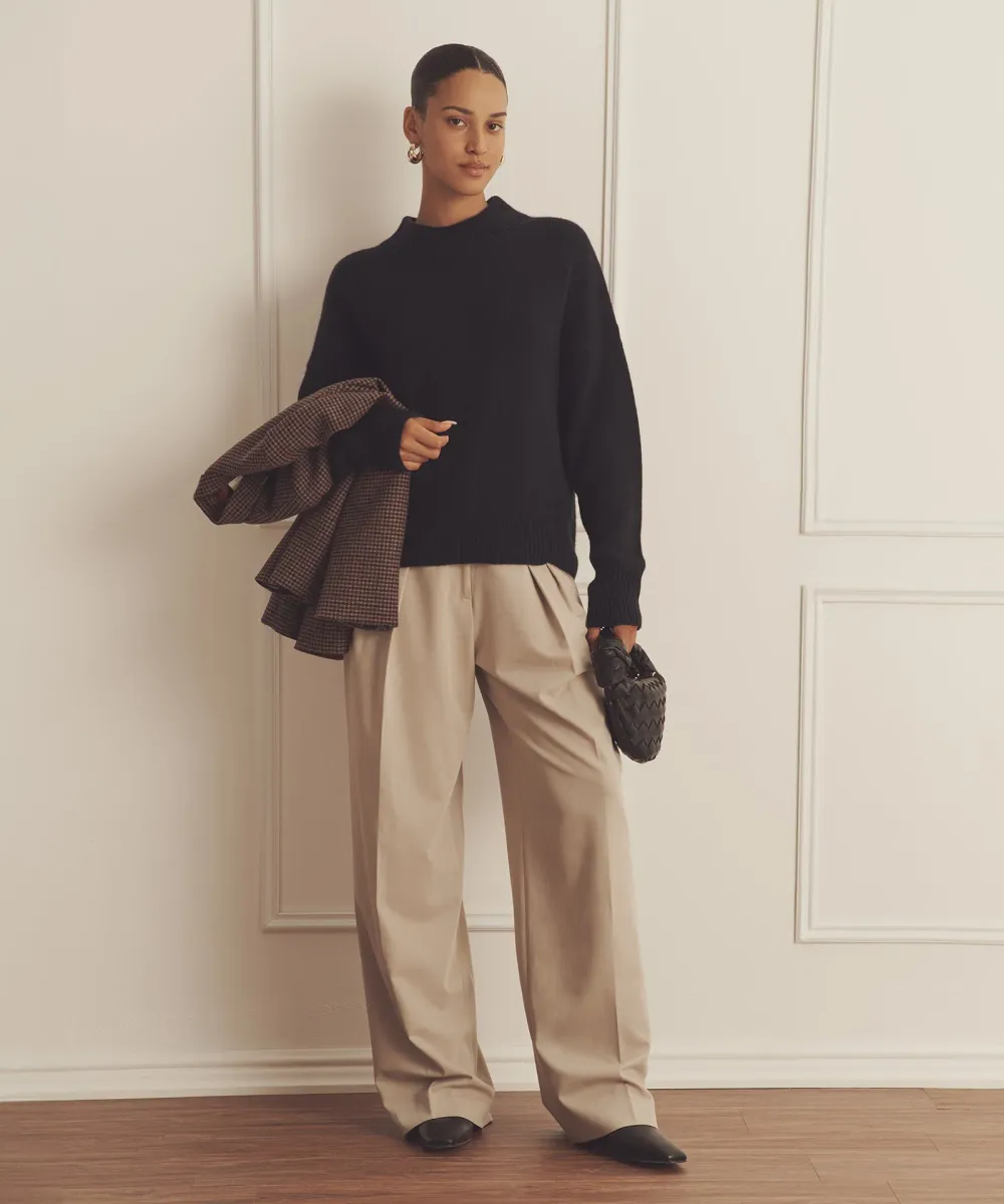 Super Luxe Cashmere Mockneck Sweater 41