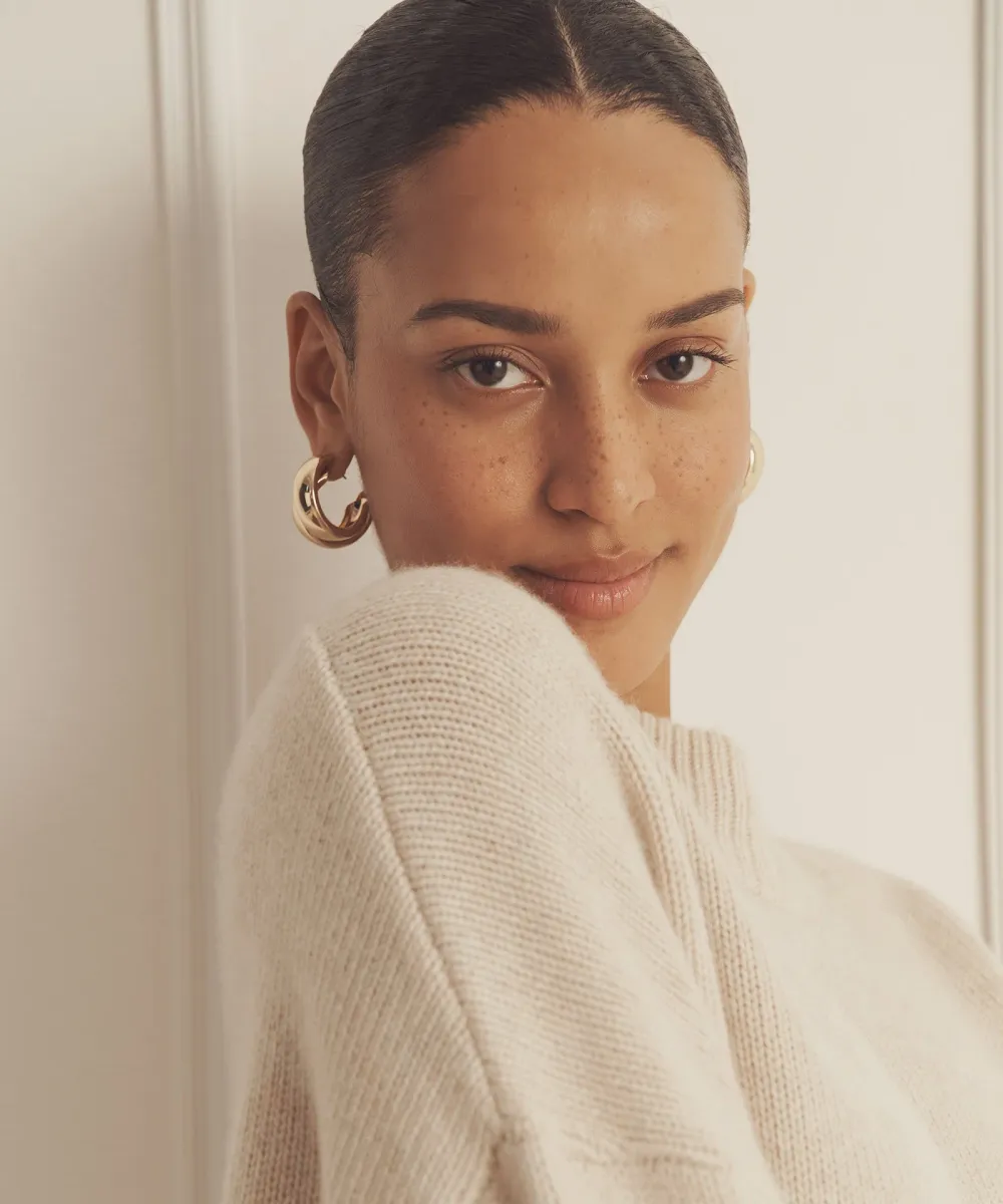 Super Luxe Cashmere Mockneck Sweater 51