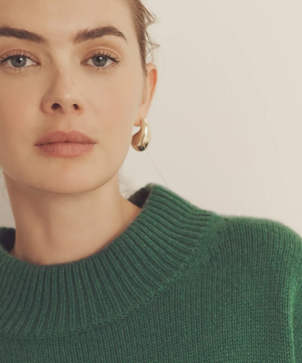 Super Luxe Cashmere Mockneck Sweater 7