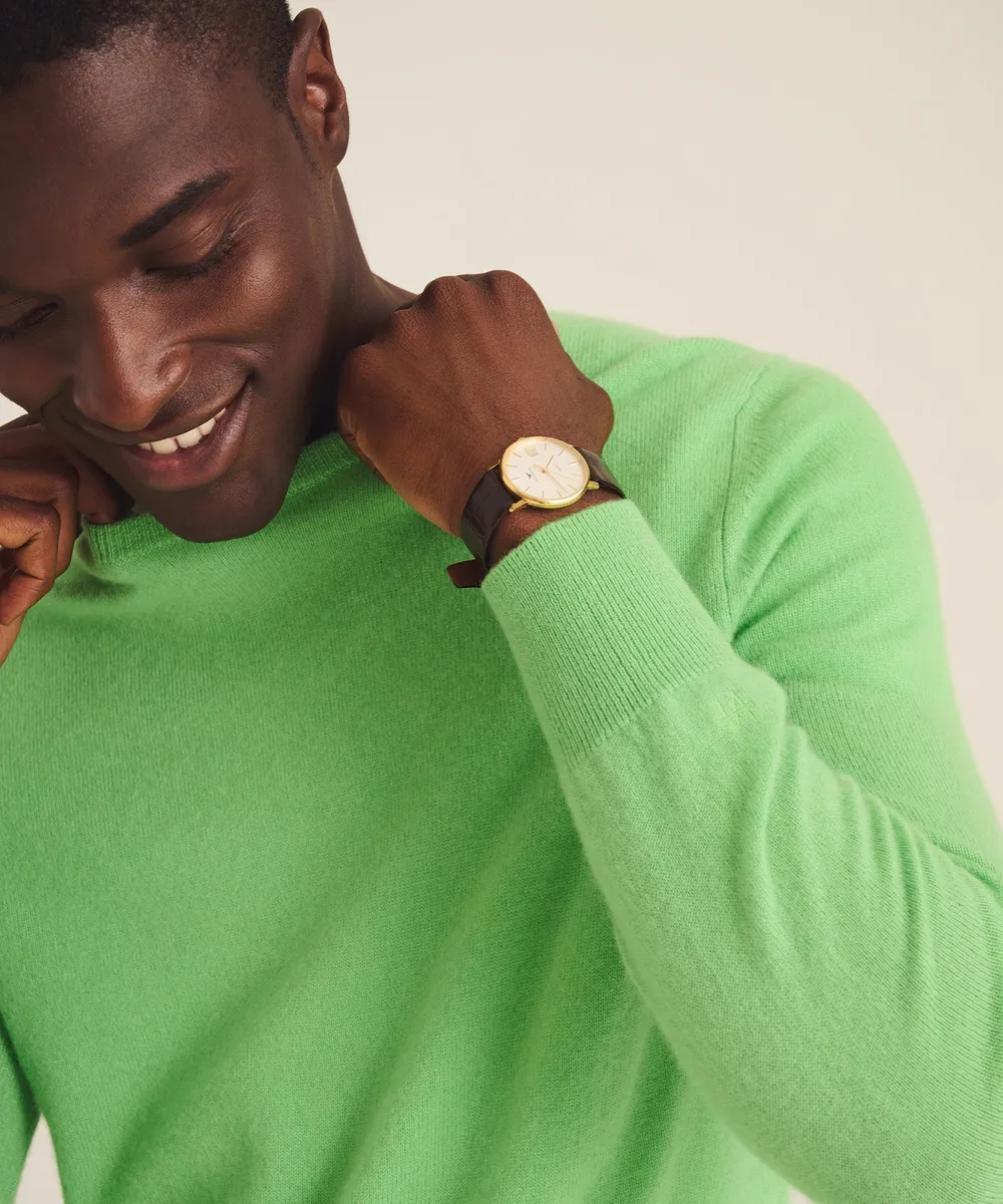 The Original Cashmere Crewneck Sweater Men's 2