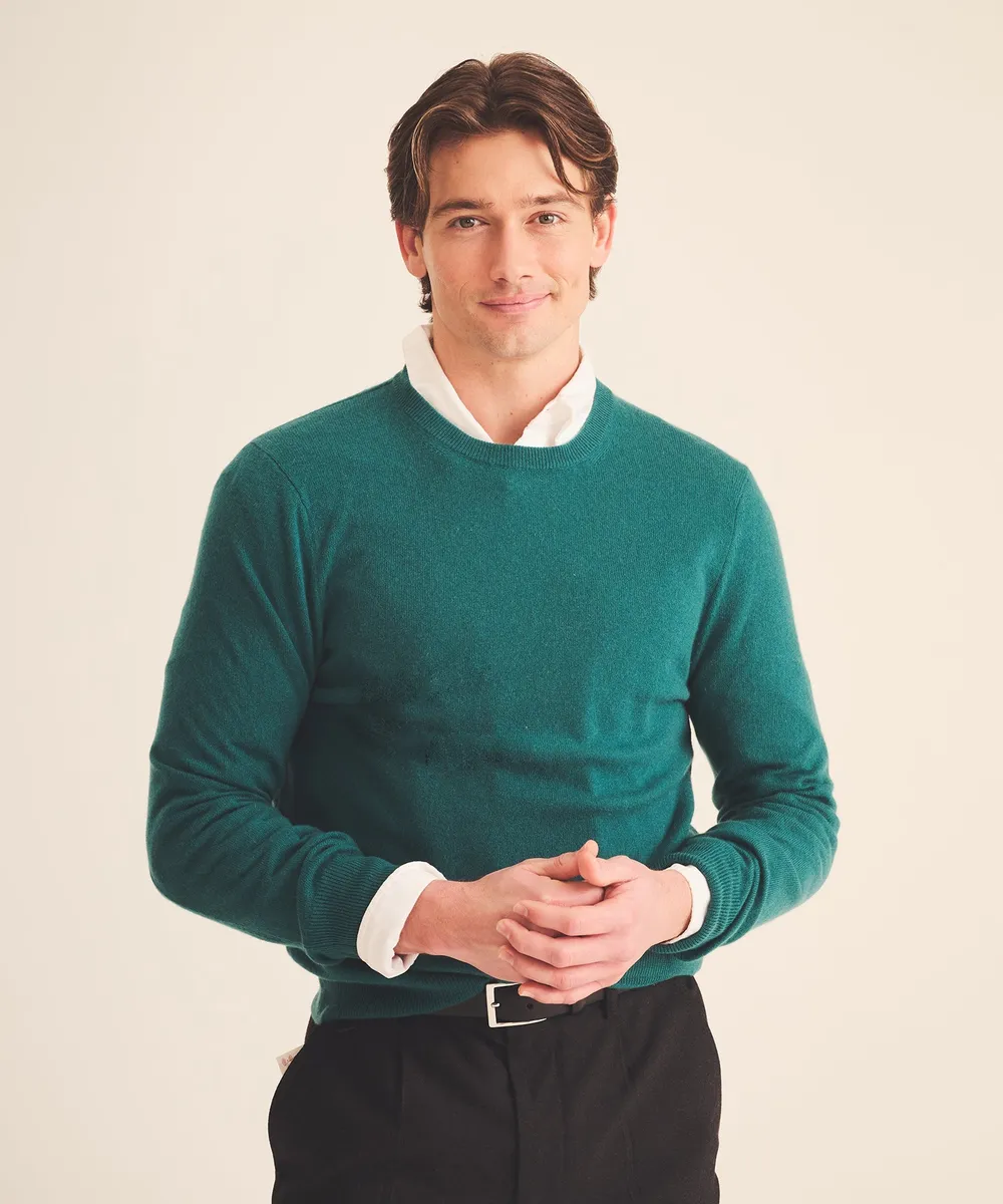 The Original Cashmere Crewneck Sweater Men's 28