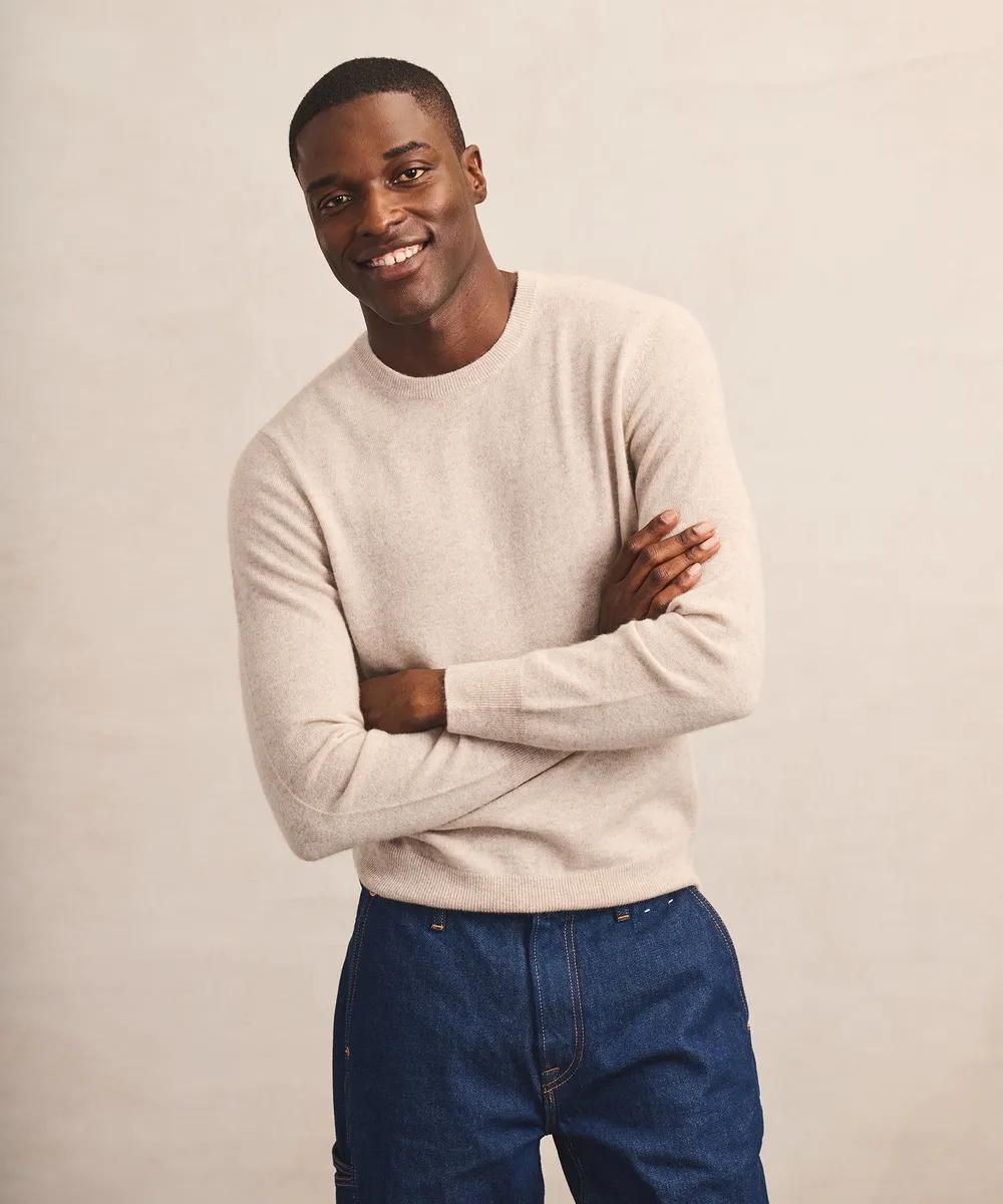 The Original Cashmere Crewneck Sweater Men's 4