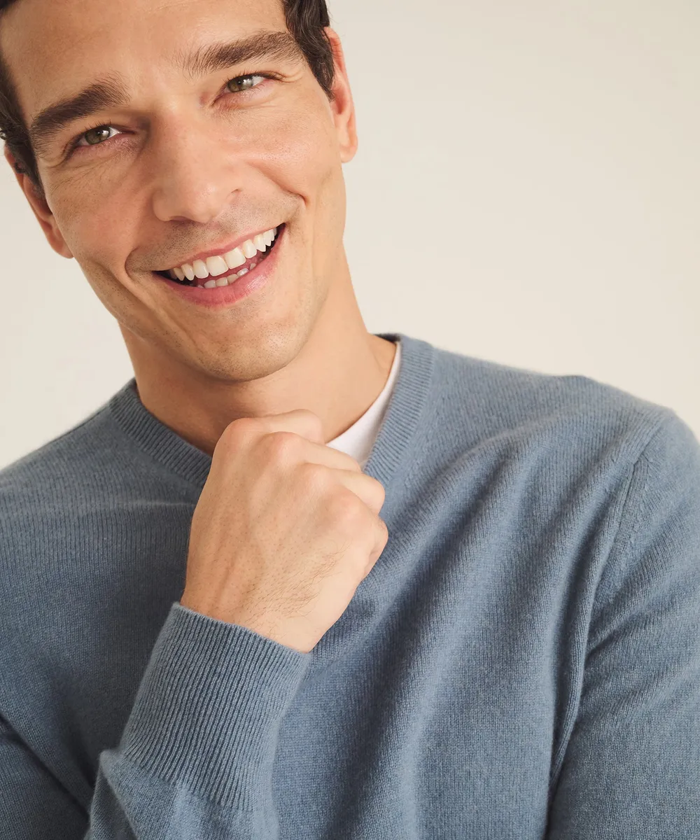 The Original Cashmere Crewneck Sweater Men's 8