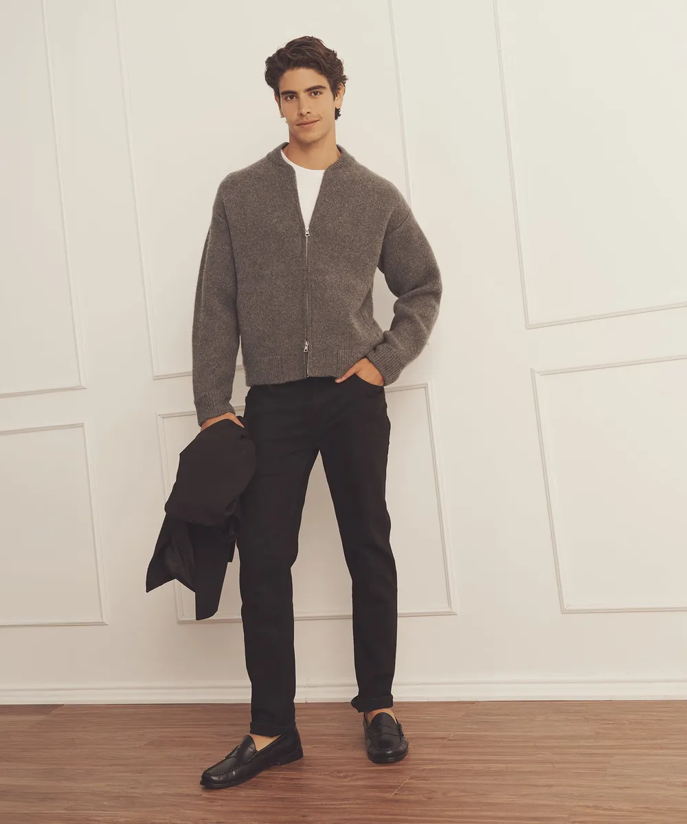 Ultra Luxe Cashmere Bomber 3