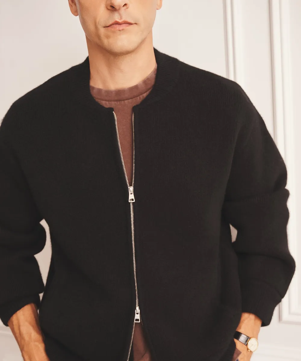 Ultra Luxe Cashmere Bomber 9