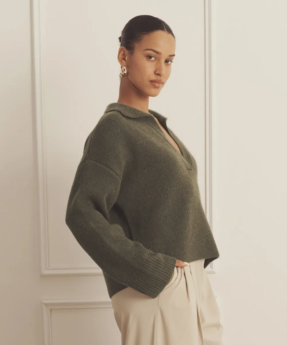 Ultra Luxe Cashmere Polo 13