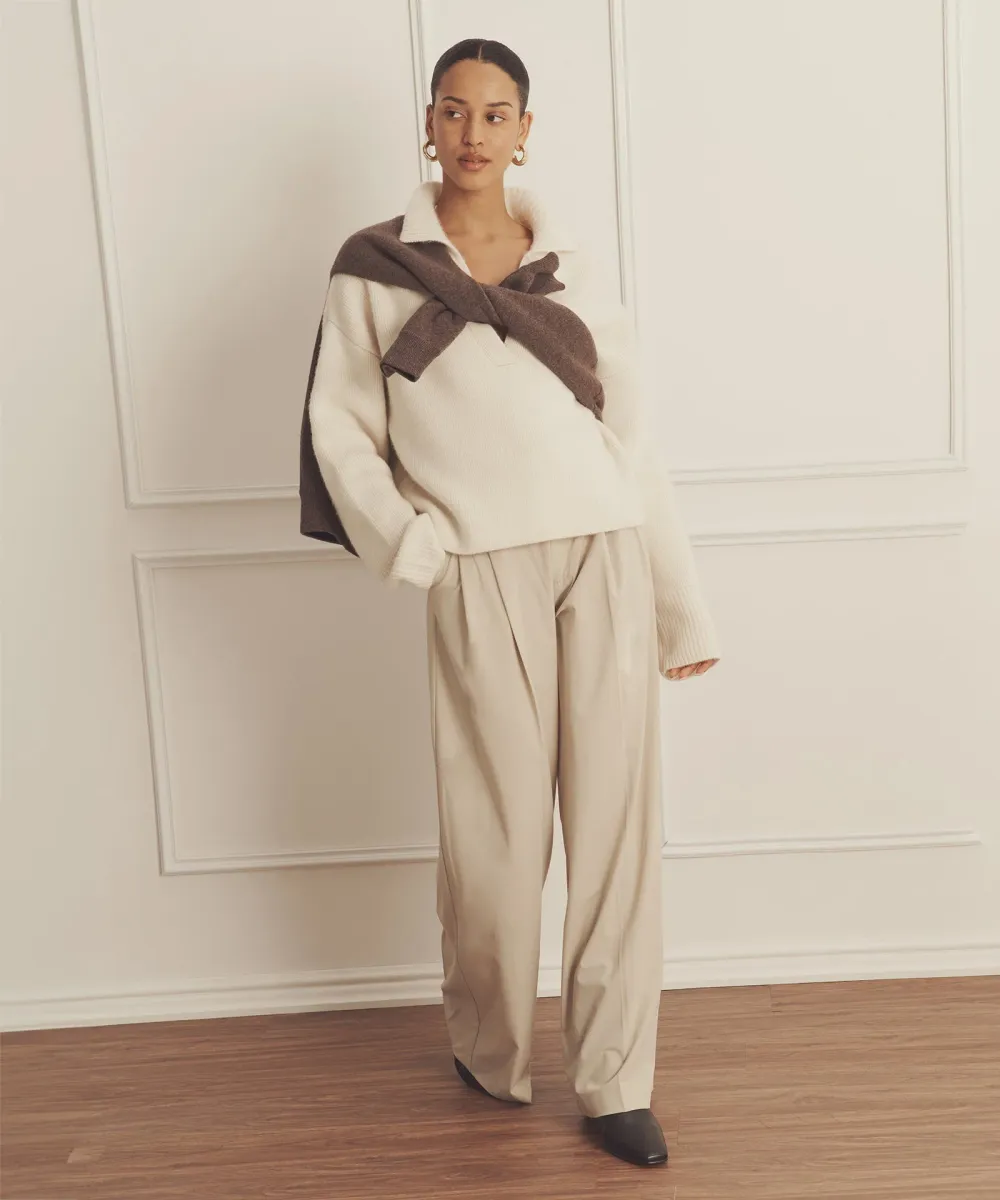 Ultra Luxe Cashmere Polo 19