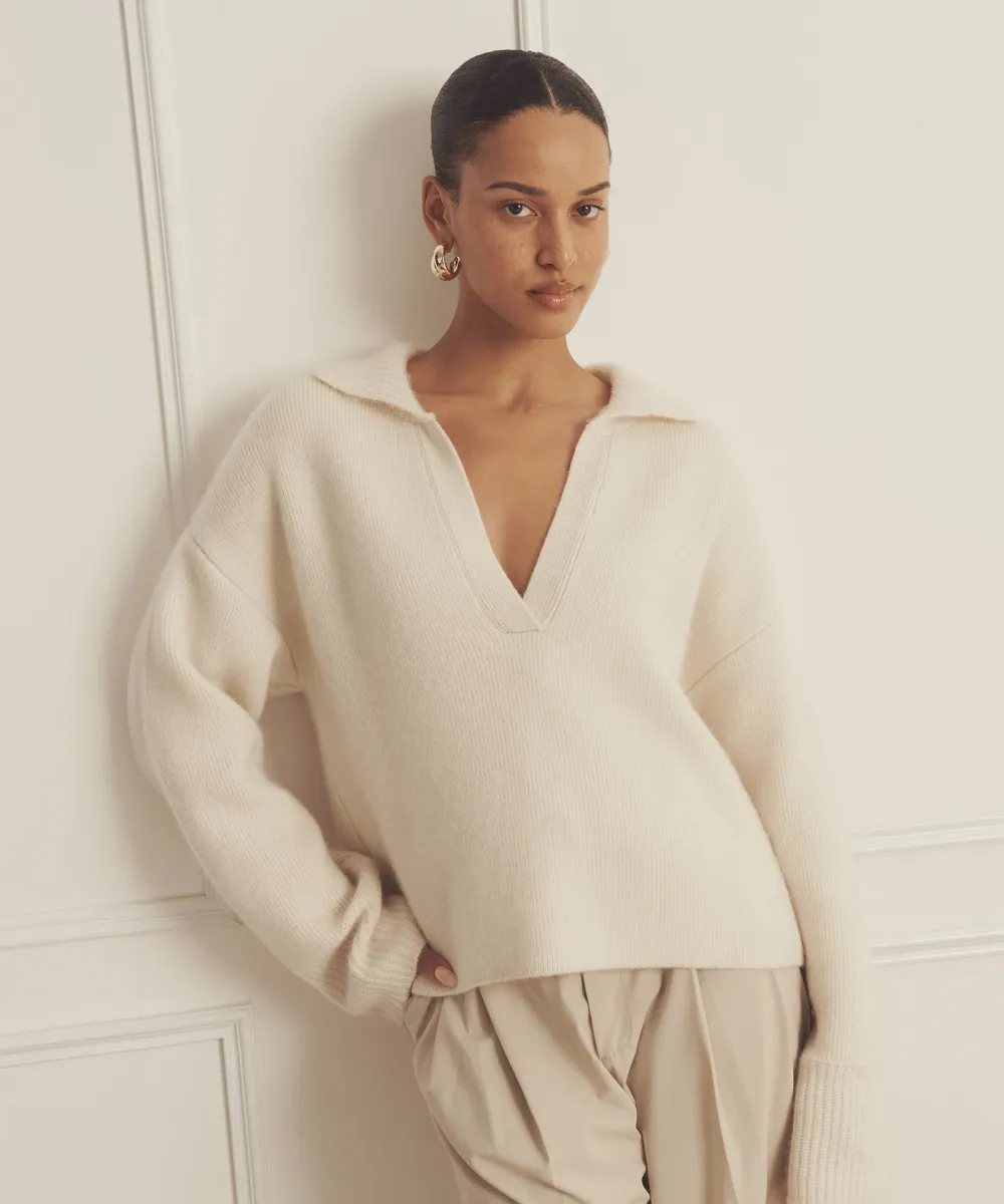 Ultra Luxe Cashmere Polo 3