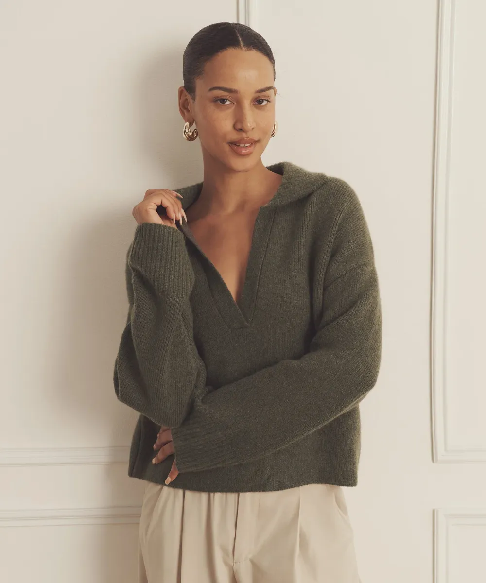 Ultra Luxe Cashmere Polo 5