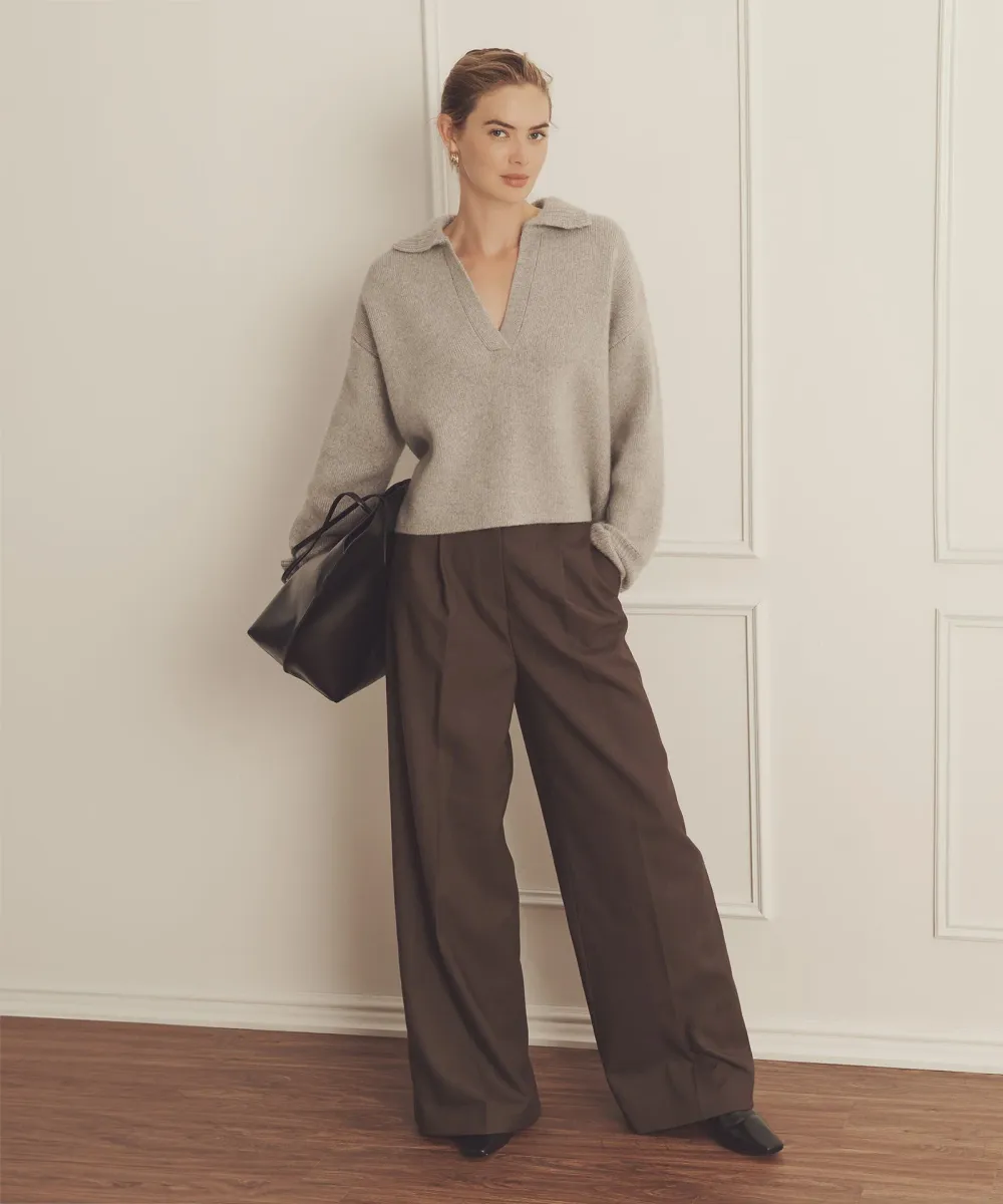 Ultra Luxe Cashmere Polo 7