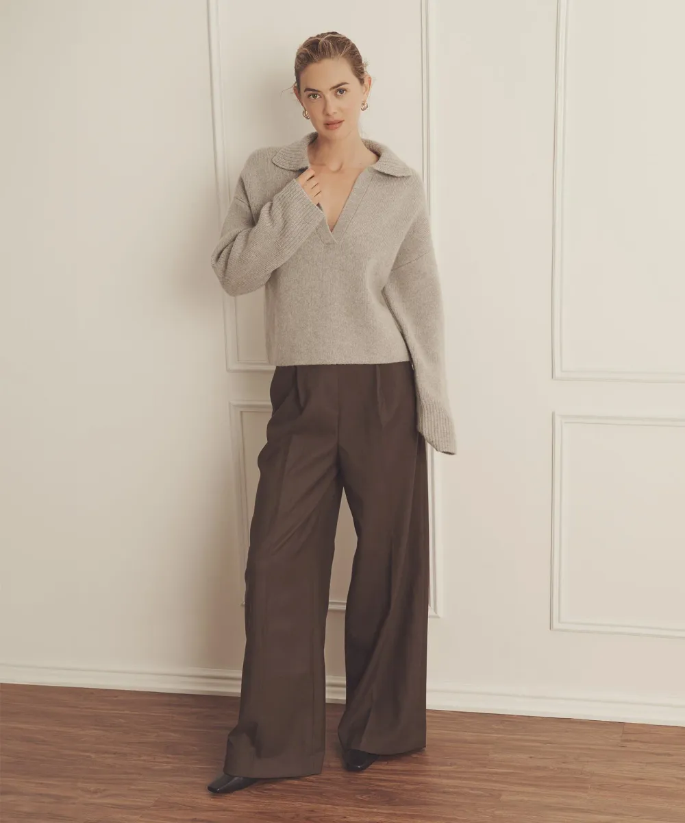 Ultra Luxe Cashmere Polo 8