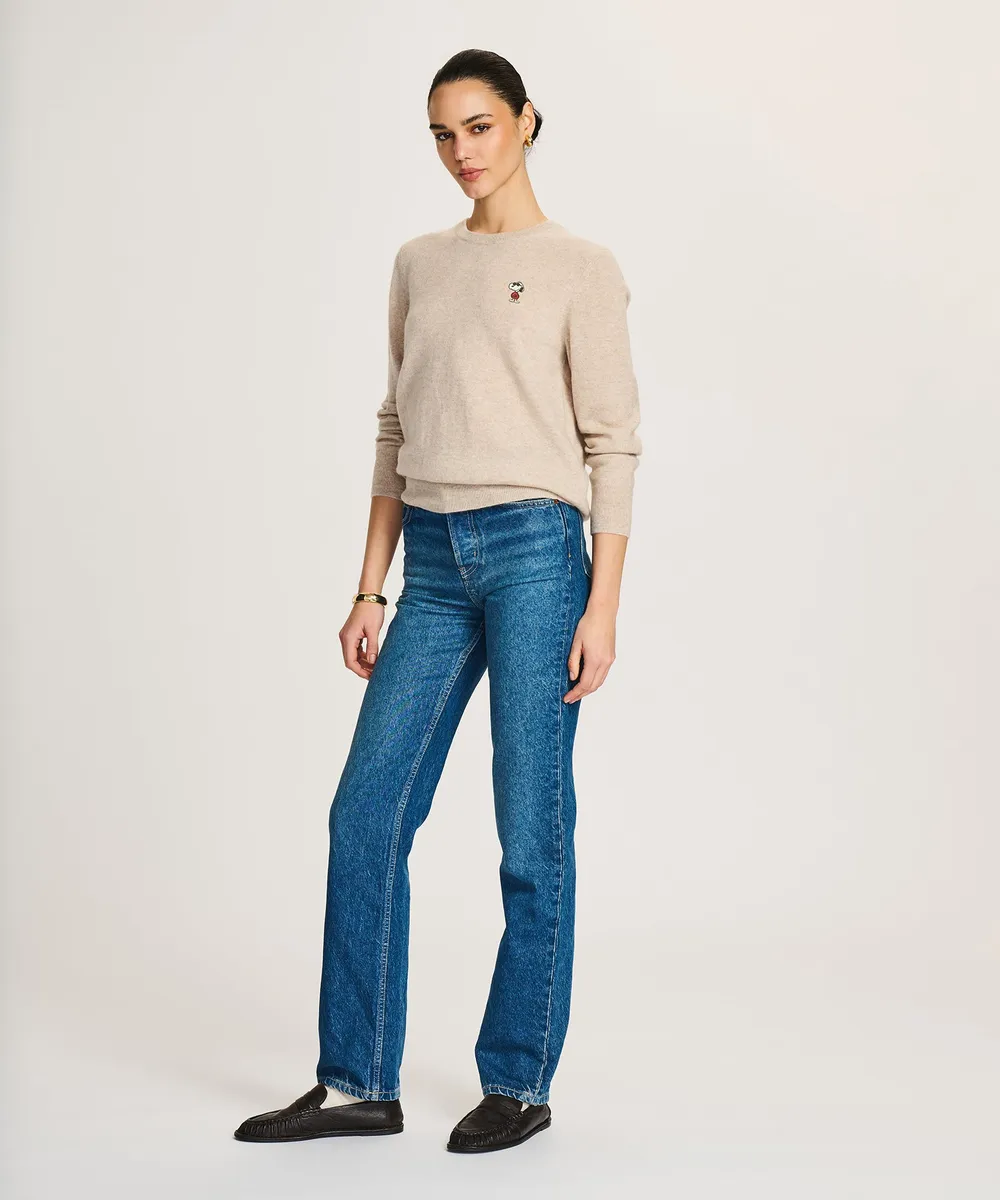 Women's Joe Cool Snoopy Cashmere Sweater 4
