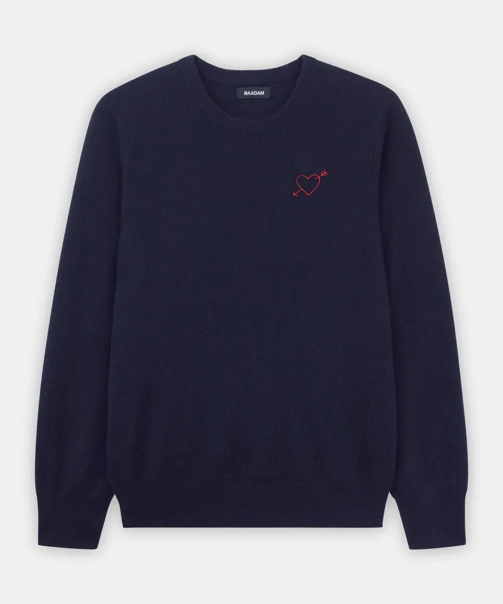 Women's Love Struck Cashmere Sweater 10