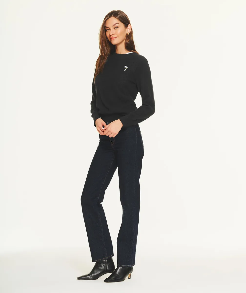 Women's Snoopy Hug Cashmere Sweater 4