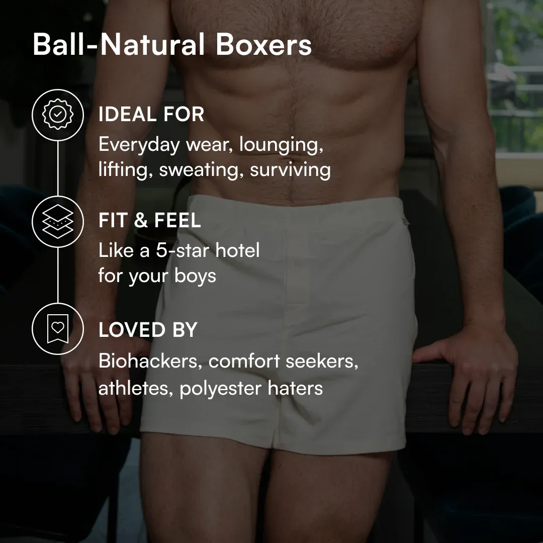 Organic Cotton BALL-NATURAL™ Boxer 4