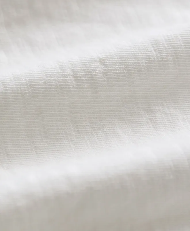 Organic Soft-Slub Essential Crewneck Long Sleeve Tee 6