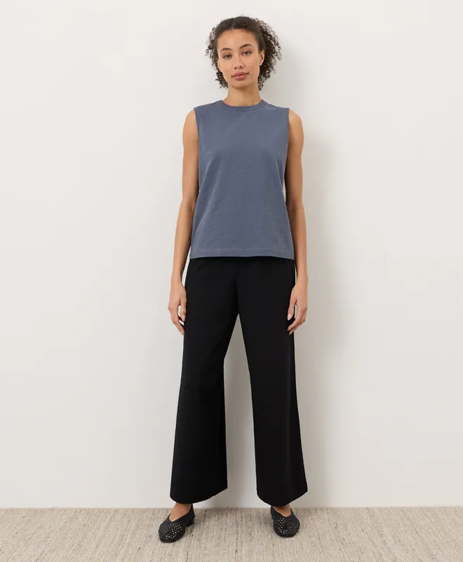 PACT Women's Black Easy Drape Pant XS 6