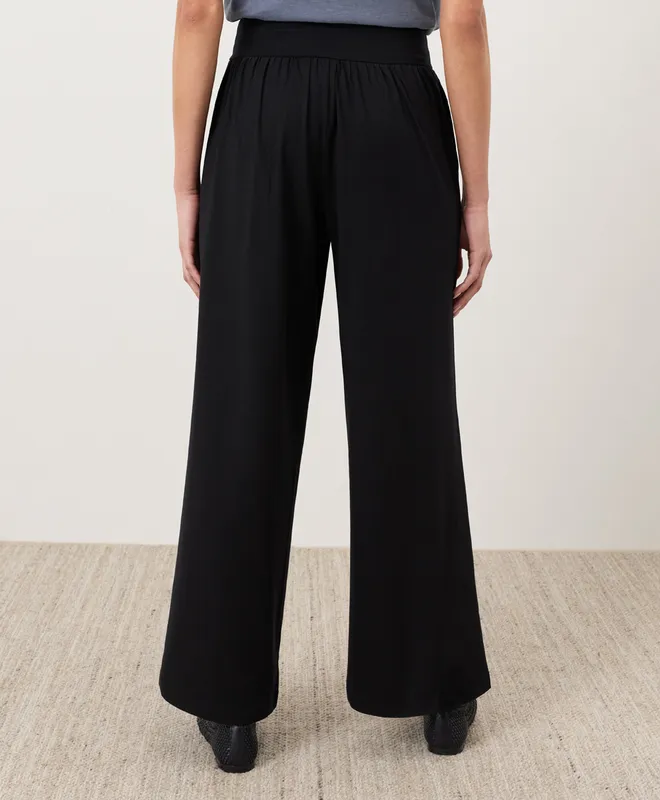 PACT Women's Black Easy Drape Pant XS 8