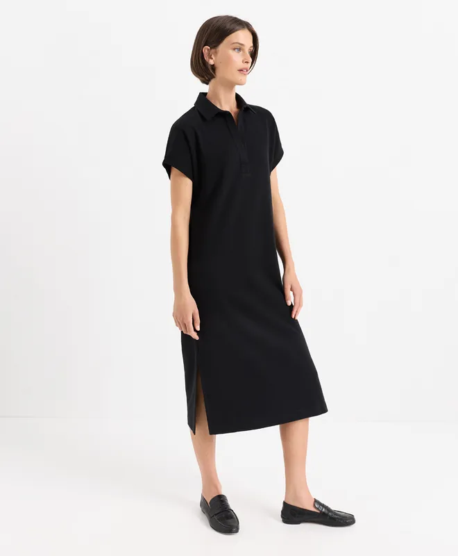 PACT Women's Black Roam Go Anywhere Dress XS 3