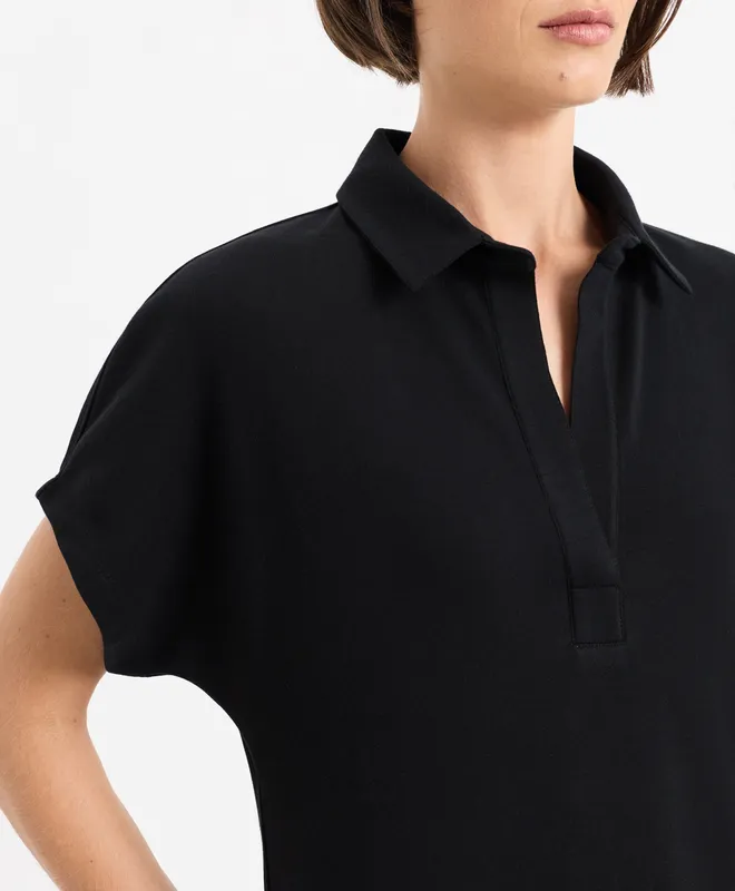 PACT Women's Black Roam Go Anywhere Dress XS 4