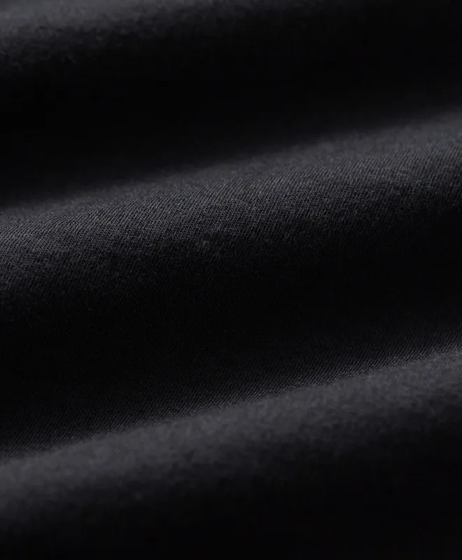 PACT Women's Black Softspun Essential Crewneck Tee XS 6