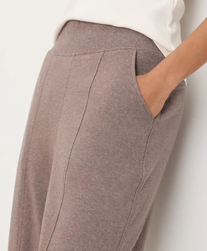 Women’s Airplane Pintuck Wide Leg Pant made with Organic Cotton 6