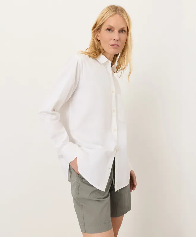 Women’s All Day Poplin Classic Shirt made with Organic Cotton 5