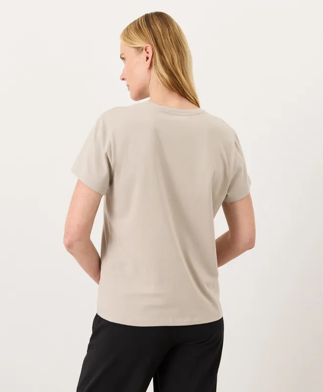 Women’s Luxe Essential Crewneck Tee made with Organic Cotton 6