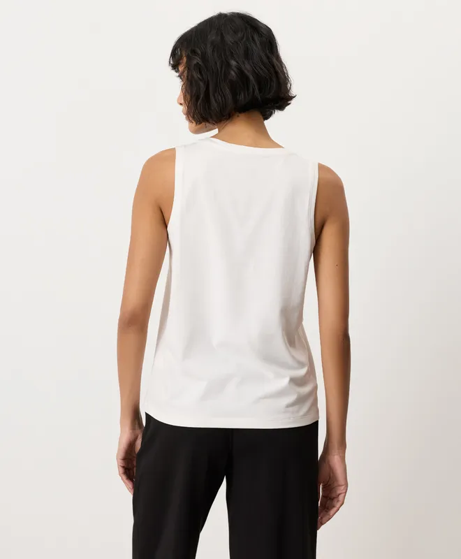 Women’s Luxe Essential Scoop Neck Tank made with Organic Cotton 6
