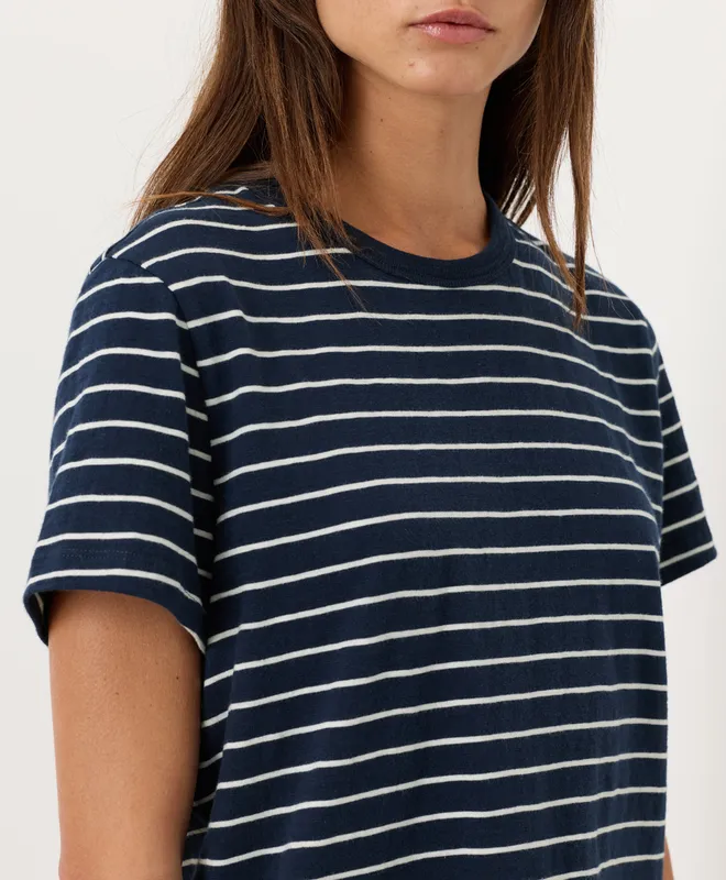 Women’s Soft-slub Essential Crewneck Tee made with Organic Cotton 3