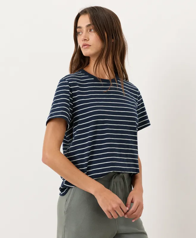 Women’s Soft-slub Essential Crewneck Tee made with Organic Cotton 5