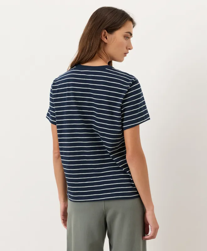 Women’s Soft-slub Essential Crewneck Tee made with Organic Cotton 6