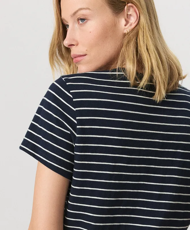 Women’s Soft-slub Essential Crewneck Tee made with Organic Cotton 8