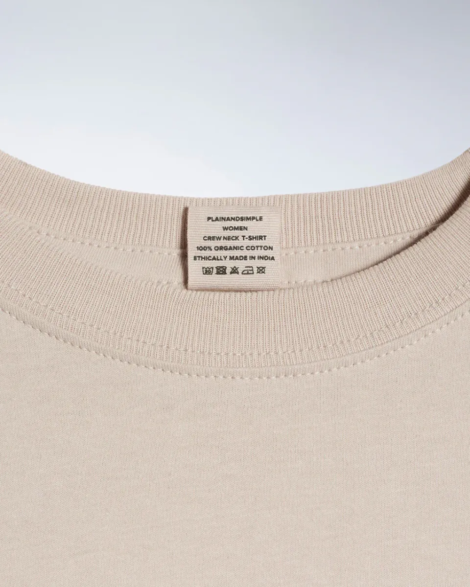 Crew Neck Organic T-Shirt 106