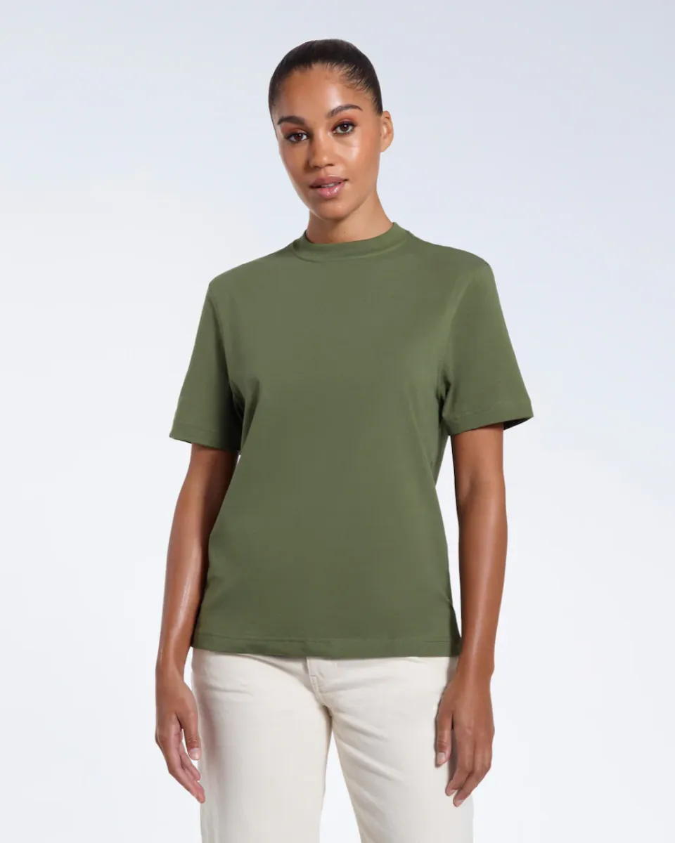 Crew Neck Organic T-Shirt 90