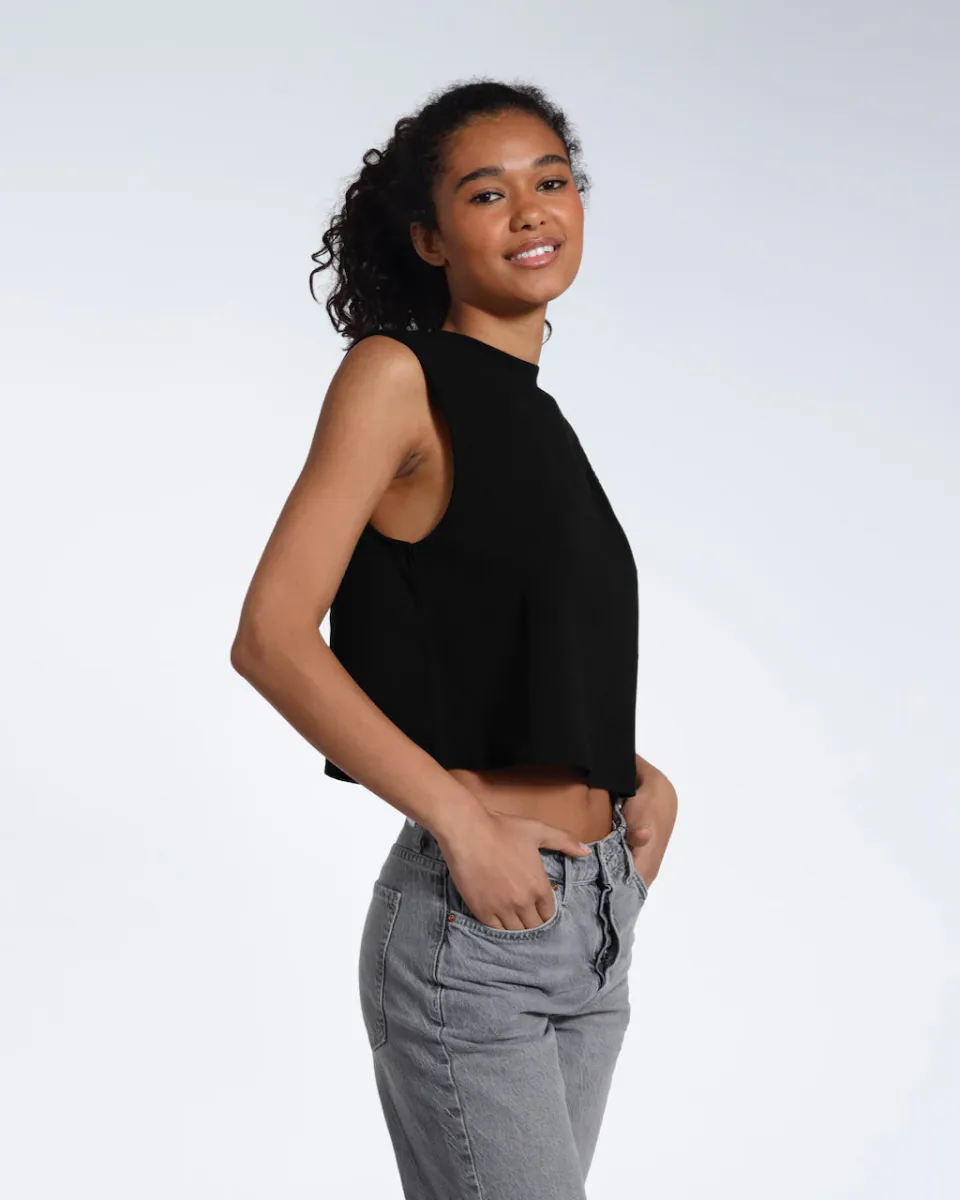 Crew Neck Organic Tank Top 13