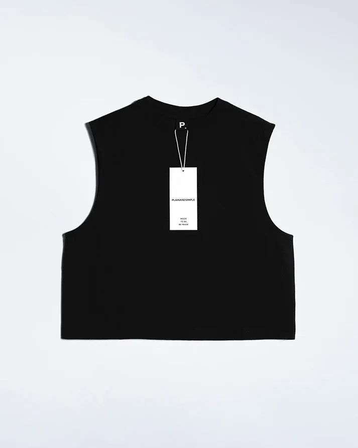 Crew Neck Organic Tank Top 16