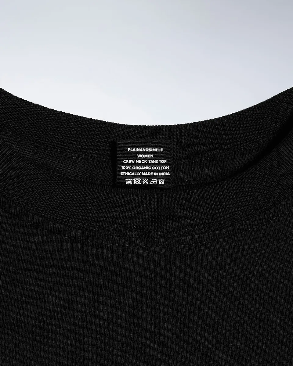 Crew Neck Organic Tank Top 17