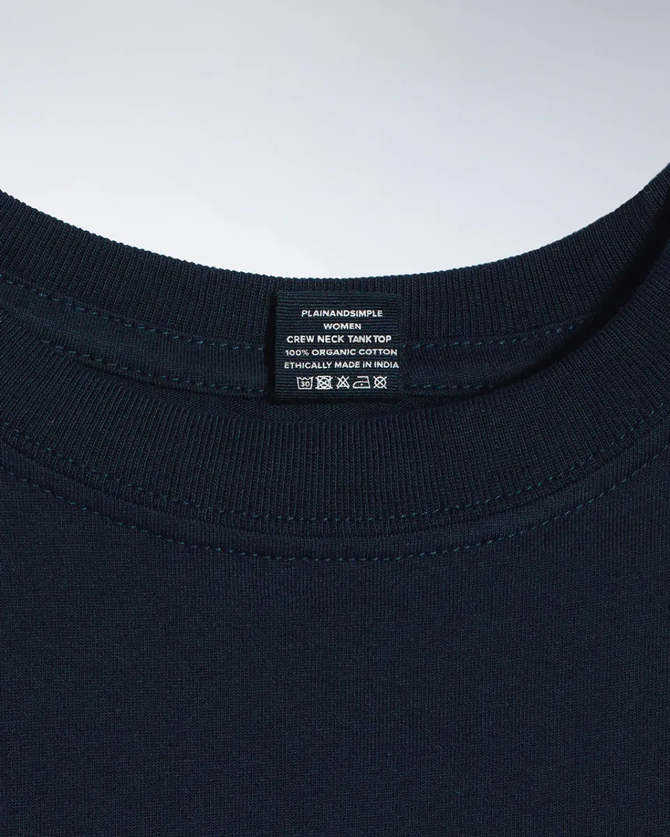 Crew Neck Organic Tank Top 26