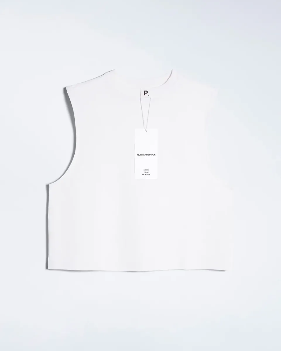 Crew Neck Organic Tank Top 7