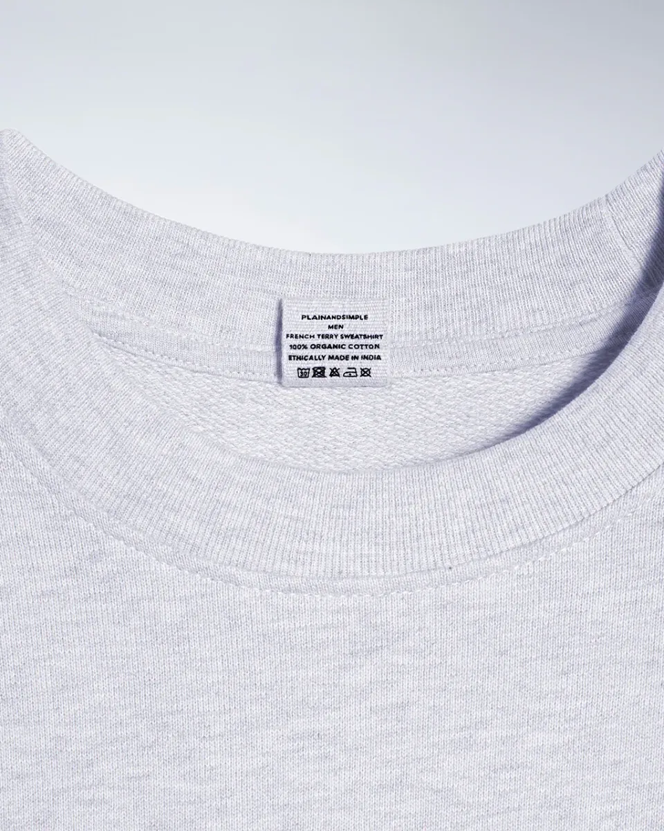 French Terry Organic Sweatshirt 17