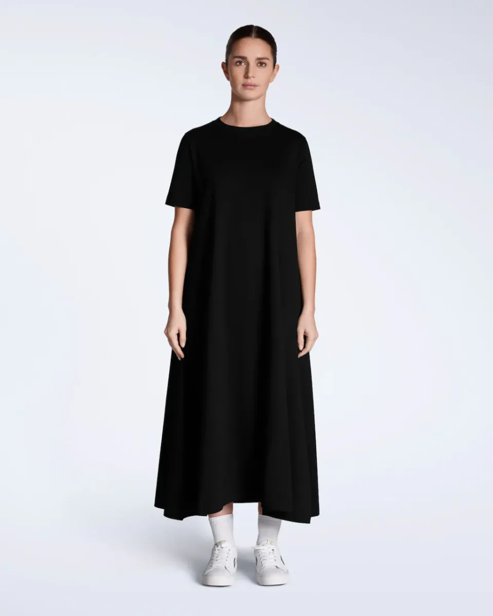 Long Line Organic T-Shirt Dress